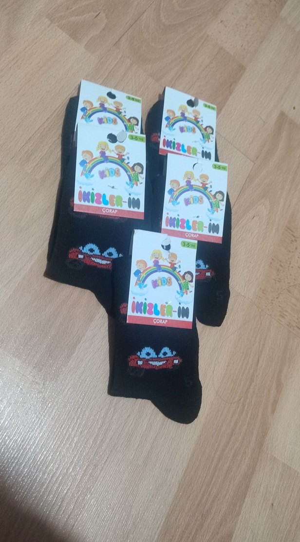 Erkek Çocuk Araba Baskılı 5 Adet 3.5 Yaş - Görsel 2