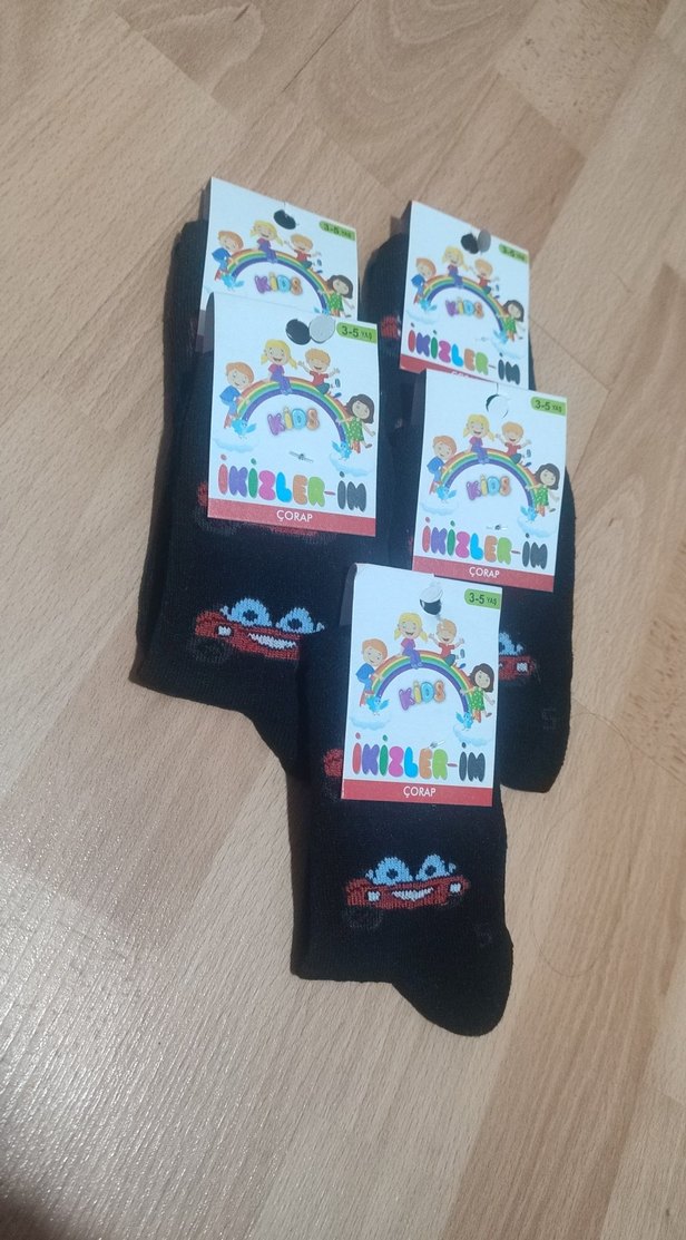 Erkek Çocuk Araba Baskılı 5 Adet 3.5 Yaş - Görsel 5