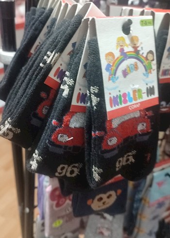 5 Yaş Erkek Çocuk Araba Baskılı Çorap 5 Li - Görsel 6