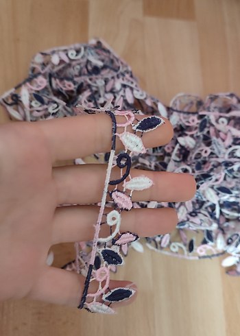 10 Metre Renkli Bohem Dantel Şeritleri - Görsel 9