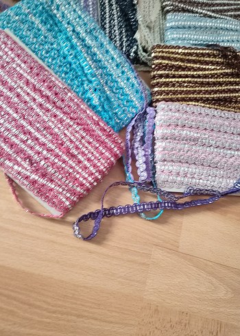 10 Metre Renkli Bohem Dantel Şeritleri - Görsel 11