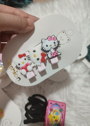 7 Farklı Çeşit Gönderilir.Çok Renkli Pop Kültür Çocuk Toka Seti - Görsel 6