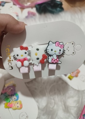 7 Farklı Çeşit Gönderilir.Çok Renkli Pop Kültür Çocuk Toka Seti - Görsel 13