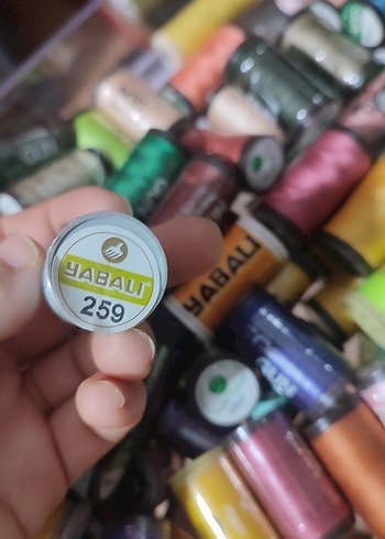 5 li Renkli Dikiş İplikleri Seti - Görsel 7