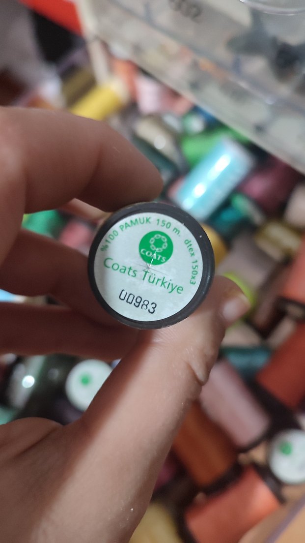 5 li Renkli Dikiş İplikleri Seti - Görsel 5