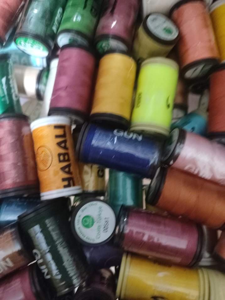 5 li Renkli Dikiş İplikleri Seti - Görsel 3