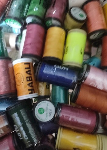 5 Adet Renkli Nakış İplikleri Seti - Görsel 3