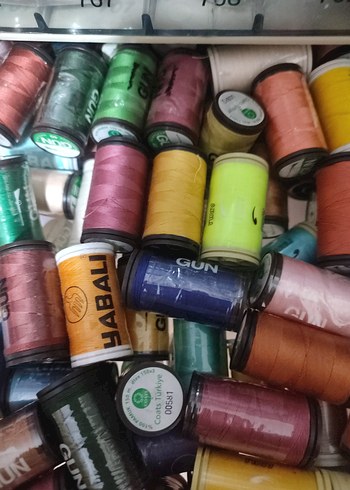 5 Adet Renkli Nakış İplikleri Seti - Görsel 5