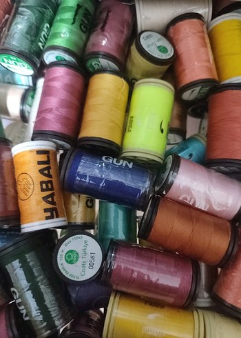 5 Adet Renkli Nakış İplikleri Seti - Görsel 9