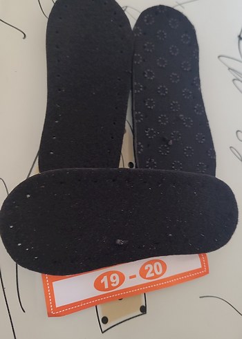 2 Çift Siyah Ayakkabı İçliği - Görsel 3