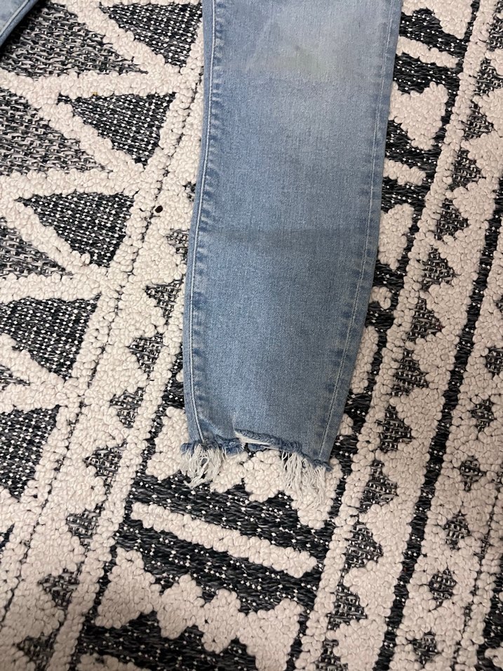 Mavi  Yüksek Bel Denim Jean — görsel 3/7