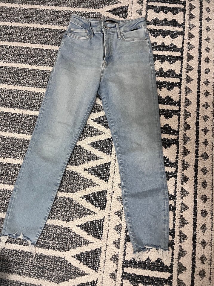 Mavi  Yüksek Bel Denim Jean — görsel 2/7