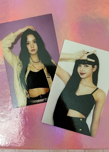 BLACKPINK THE ALBUM lisa + jisoo pc