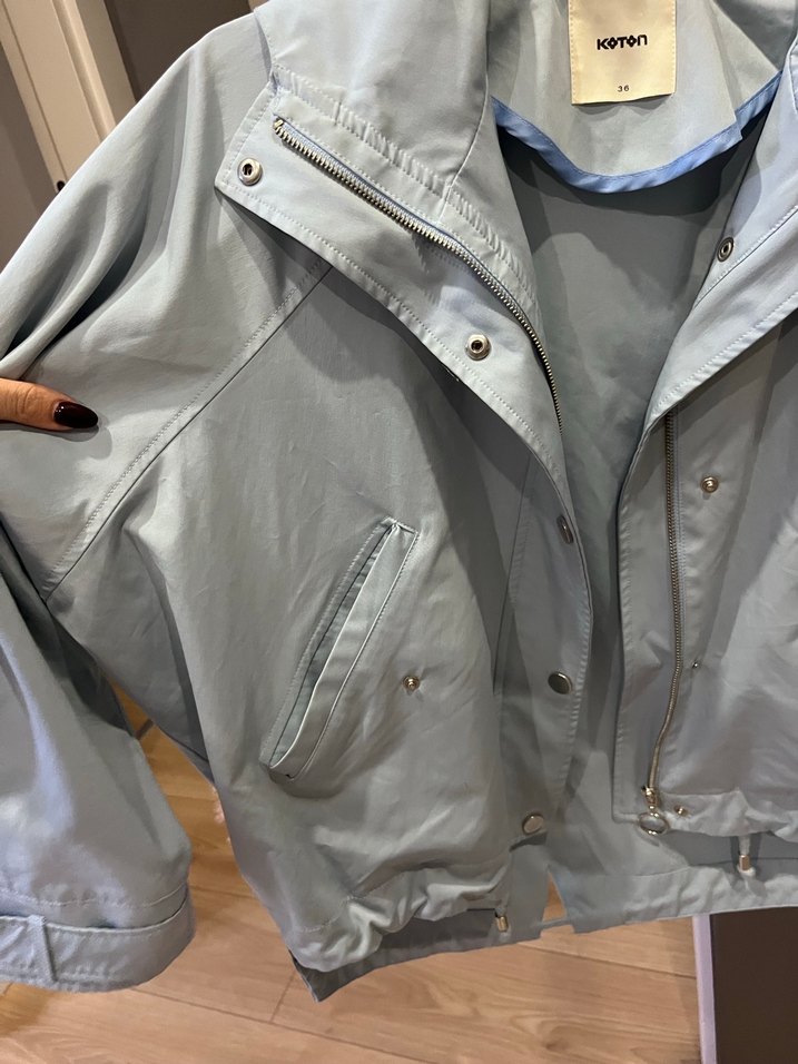 koton yağmurluk - Görsel 4