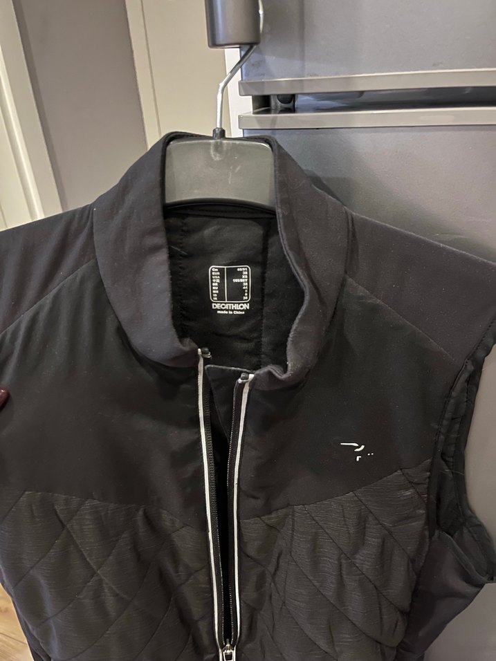 Siyah Fermuarlı Biker Tarzı Kadın Yelek - Görsel 3