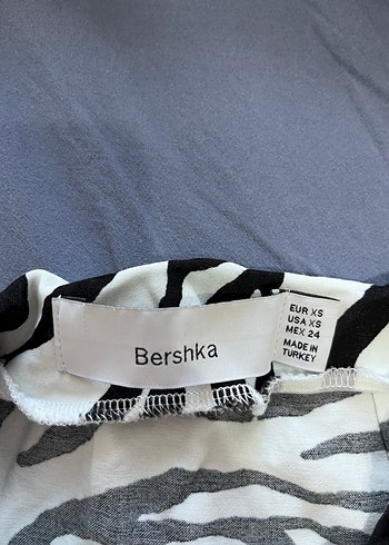 Zebra Desenli Mini Etek - Görsel 3