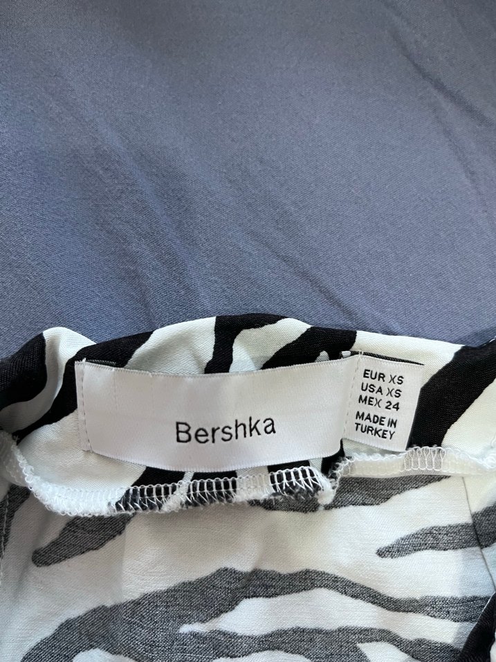 Zebra Desenli Mini Etek - Görsel 3
