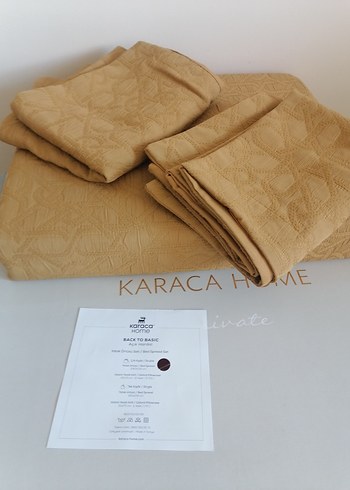 Karaca Home çift kişilik Yatak örtüsü - Görsel 7