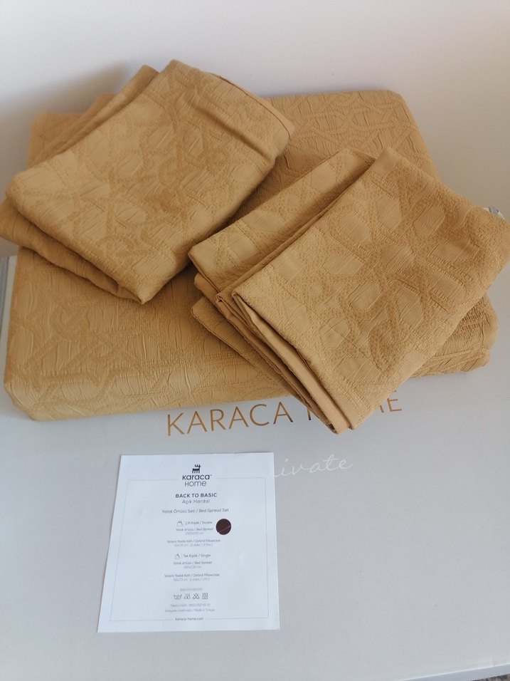 Karaca Home çift kişilik Yatak örtüsü - Görsel 3