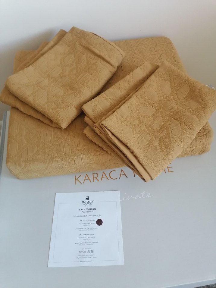 Karaca Home çift kişilik Yatak örtüsü - Görsel 2