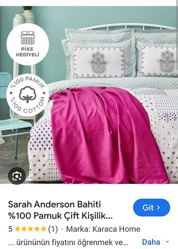 Karaca pikeli nevresim takımı - Görsel 4