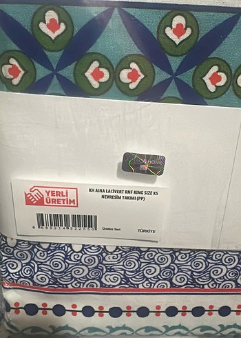 Karaca Home Aina Lacivert %100 Pamuk Nevresim Takımı - Görsel 2