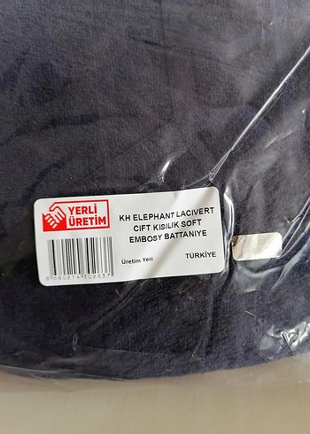 Lacivert Desenli Karaca Home Battaniye - Görsel 3