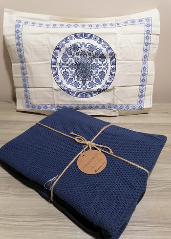 Karaca sıfır çift kişilik triko yatakörtüsü - Görsel 4