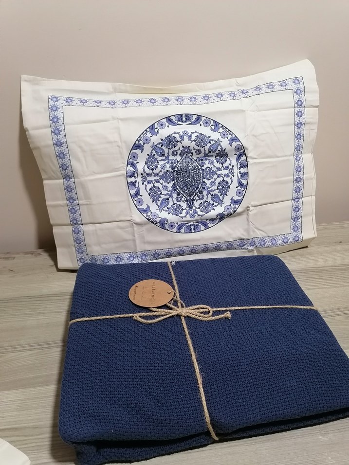 Karaca sıfır çift kişilik triko yatakörtüsü - Görsel 3