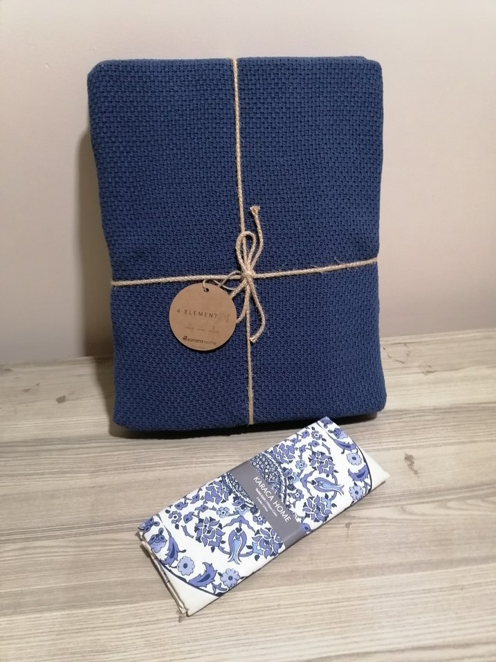 Karaca sıfır çift kişilik triko yatakörtüsü - Görsel 2