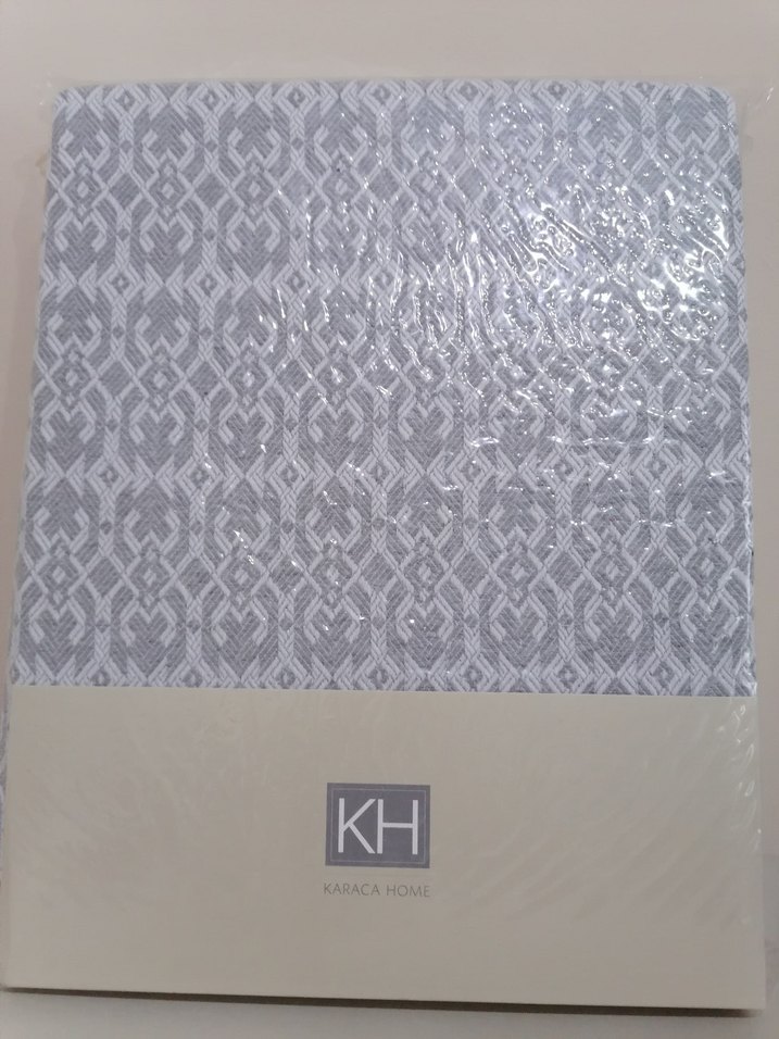 Karaca sıfır çift kişilik yatak örtüsü seti - Görsel 3