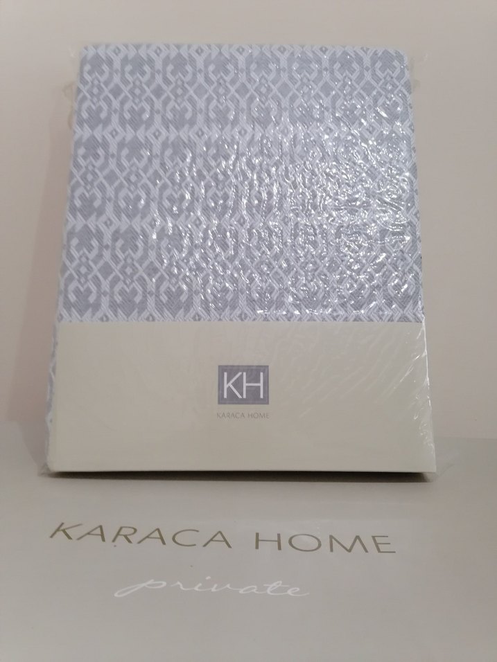 Karaca sıfır çift kişilik yatak örtüsü seti - Görsel 4