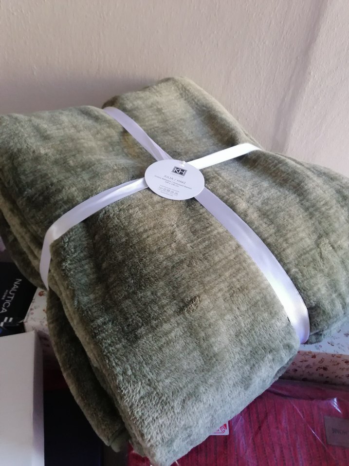 Gri karaca Yumuşak Battaniye - Görsel 5