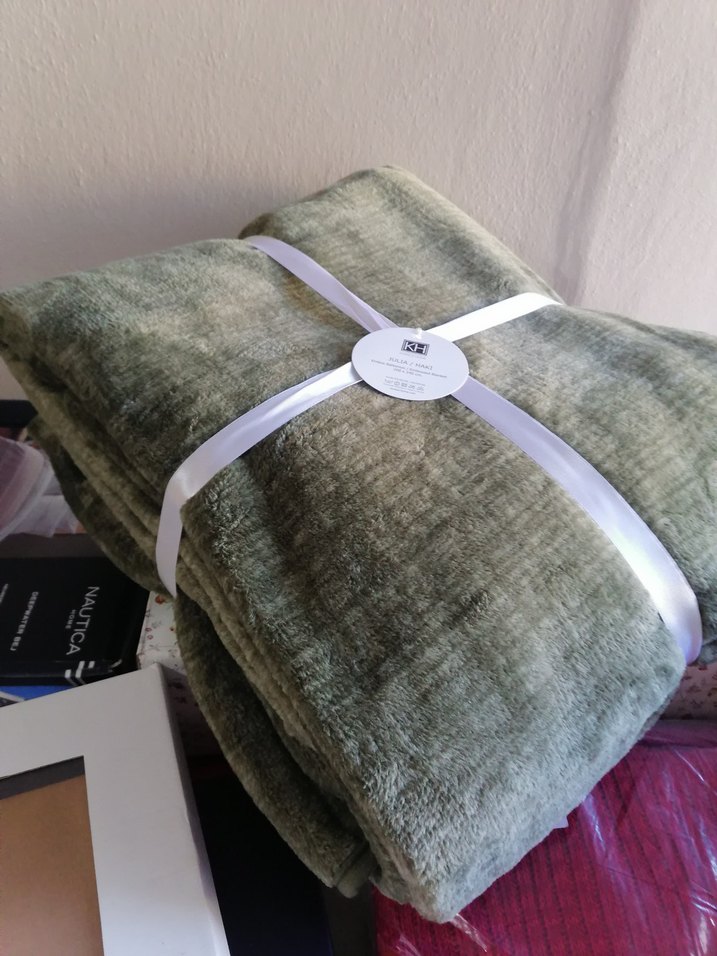 Gri karaca Yumuşak Battaniye - Görsel 4