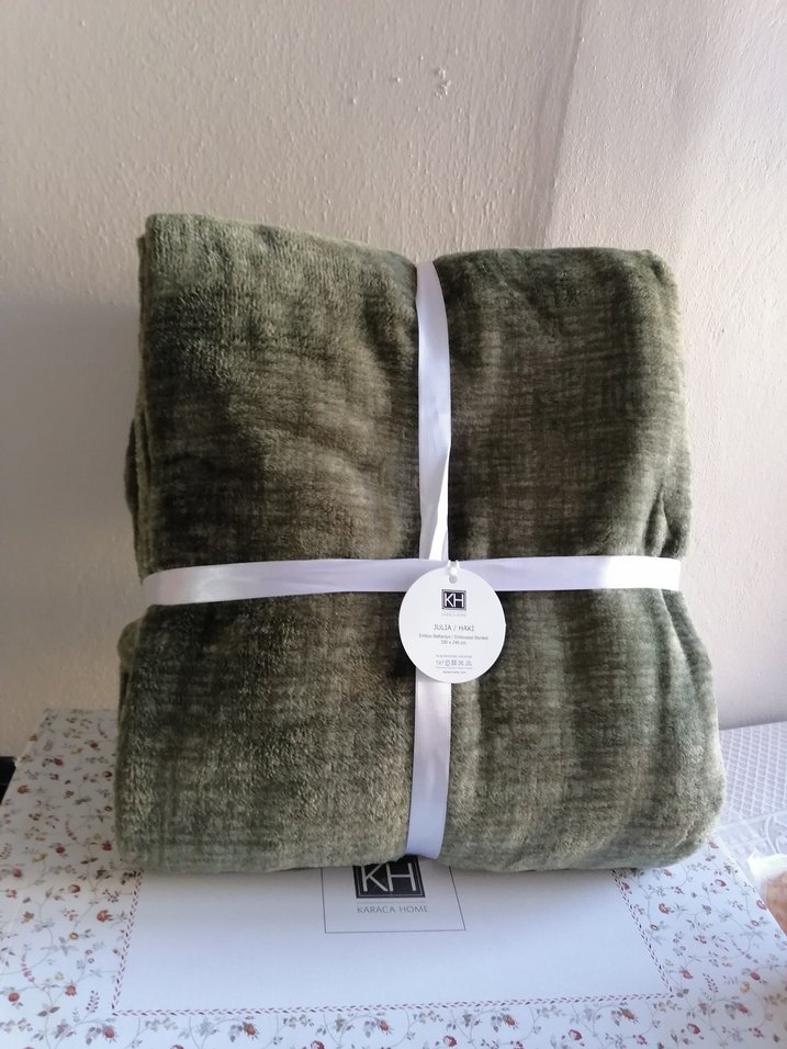 Gri karaca Yumuşak Battaniye - Görsel 3