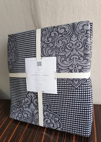 Karaca sıfır çift kişilik yatak örtüsü seti - Görsel 4