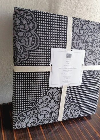 Karaca sıfır çift kişilik yatak örtüsü seti - Görsel 3