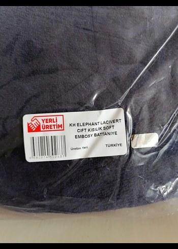 Lacivert Desenli Karaca Home Battaniye - Görsel 5