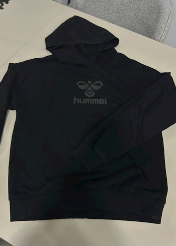 Hummel Siyah Kapüşonlu Sweatshirt