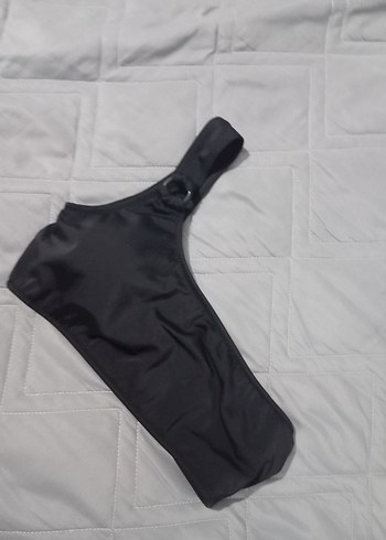 Penti Tek Omuzlu Siyah üst bikini
