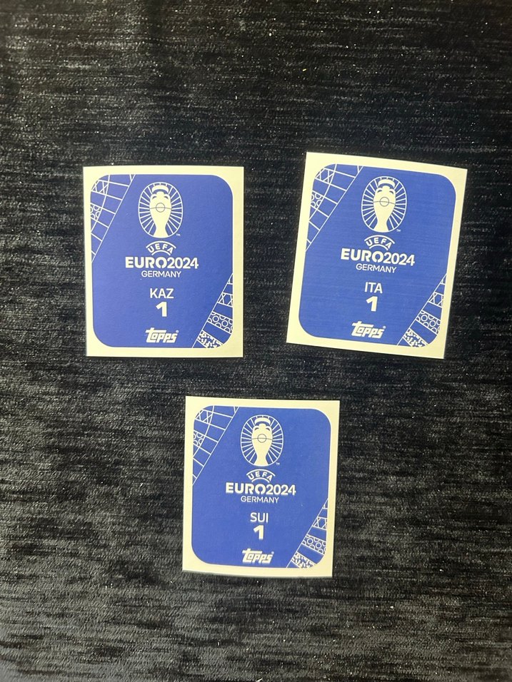 3 adet Euro 2024 mor paralel nadir çıkartma - Görsel 2