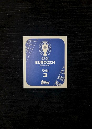 Benjamin Sesko euro 2024 green parallel sticker - Görsel 2