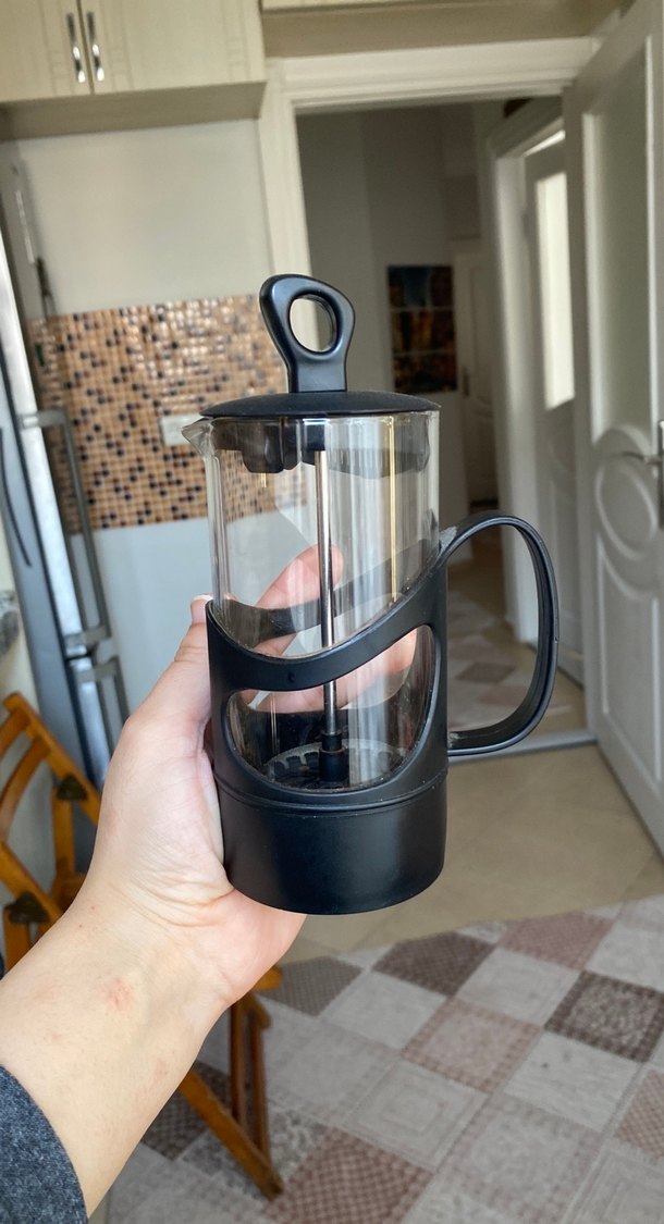 Siyah Cam Çay Demliği - Görsel 3