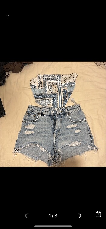 Bershka kot sort