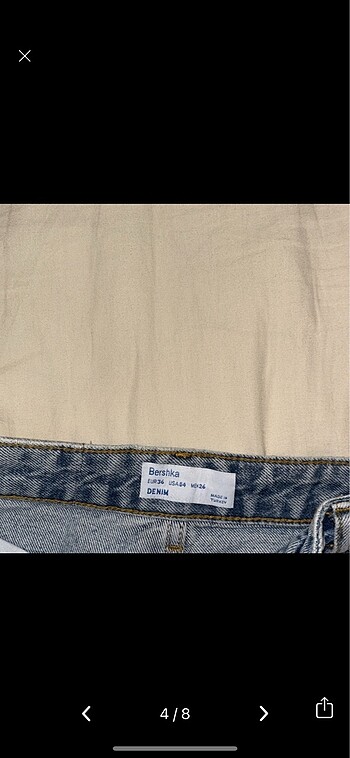 s Beden Bershka kot sort