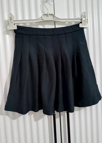 Zara Siyah Mini Etek