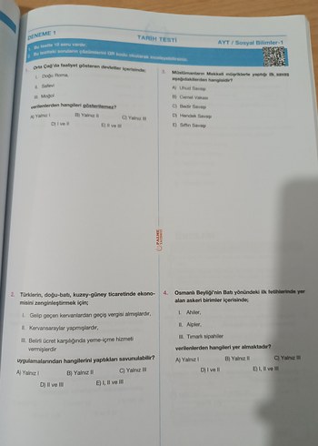 Enerji TYT-AYT Deneme Sınavı - Görsel 4