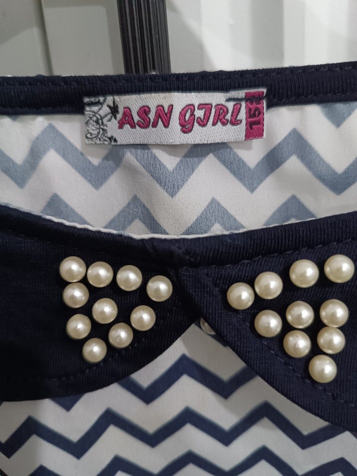 Zebra Desenli Uzun Kollu Kadın Gömlek - Görsel 2