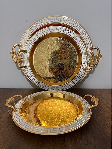Diğer 3lü tepsi gold