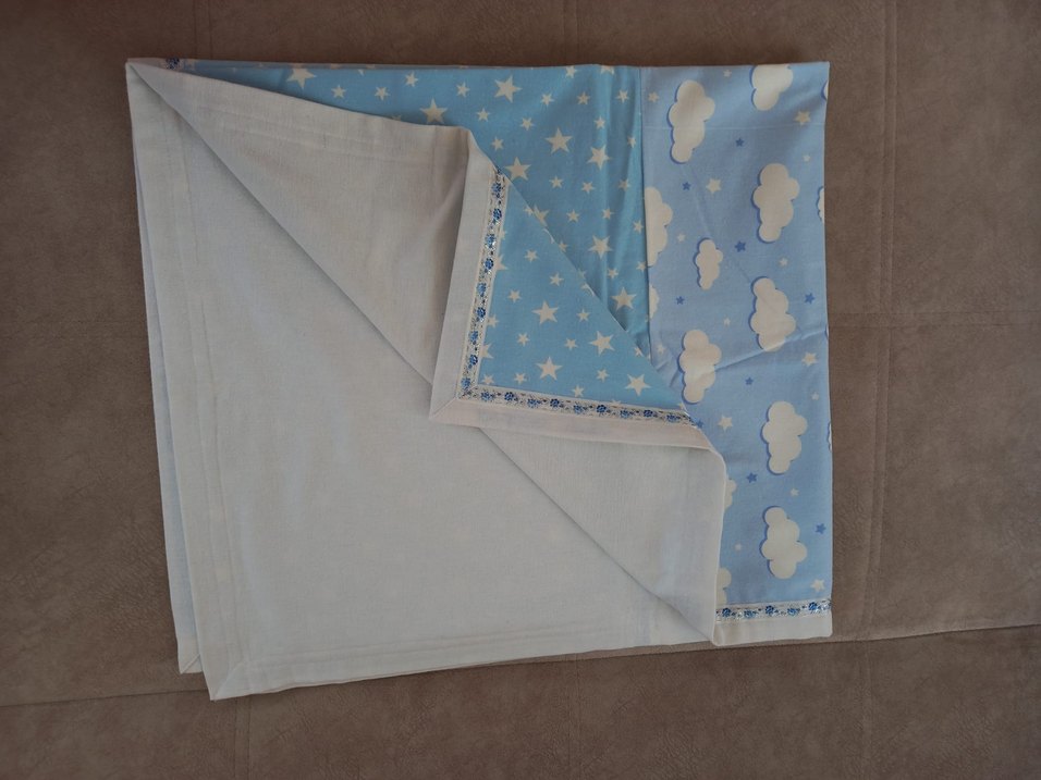 Pamuklu Mavi Çocuk Nevresim Takımı - Görsel 2